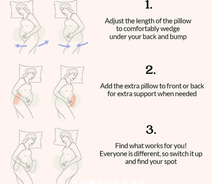 MomBuddy™ | Pregnancy Pillow