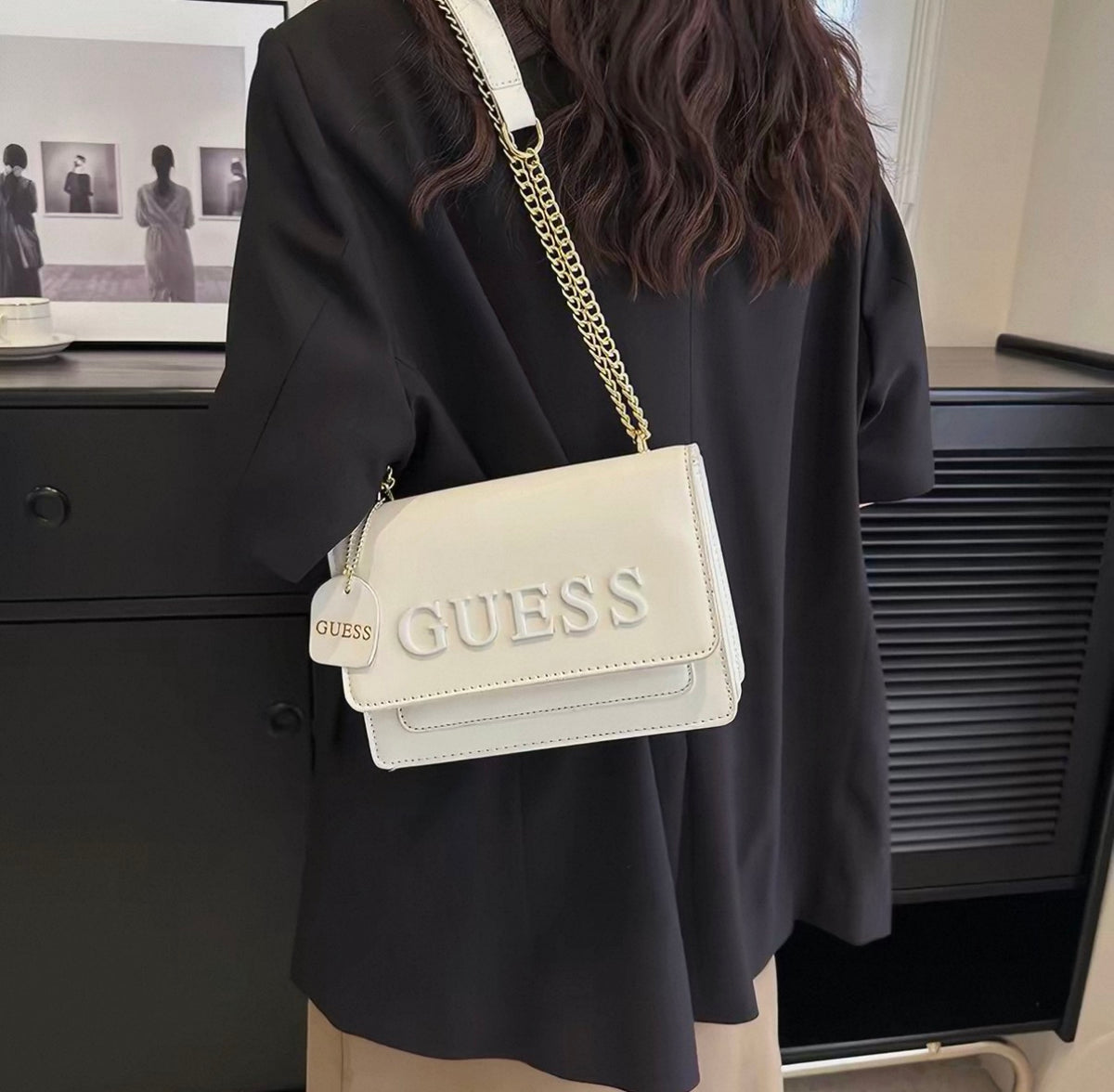 Faux Leather GUESS Bag
